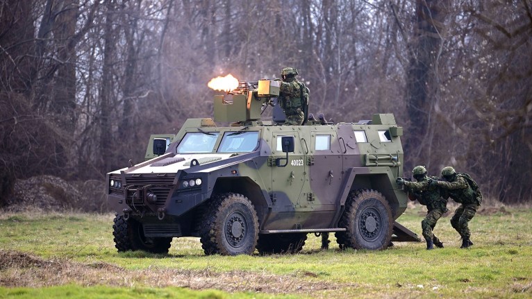 Milosh Serbian 4x4 Armored Multi-Purpose Combat Vehicle (C)